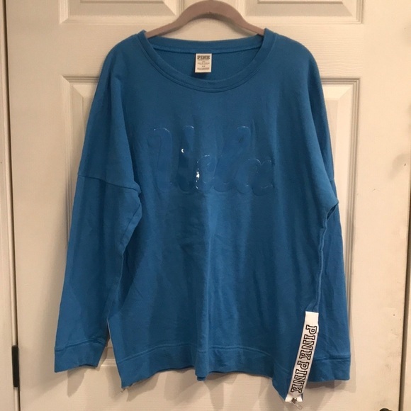 Victoria’s Secret PINK with 5th & Ocean brand size M pullover sweatshirt - Picture 1 of 6